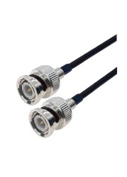 RG174 BNC Male Plug to BNC Male Plug Connector Cable RG-174 50 Ohm Pigtail RF Coaxial Extension Jumper Cord for CCTV Camera