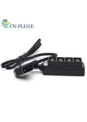 D-Tap Splitter Male to 4 Ports P-Tap, Camera Power Supply, 4-Way Splitter