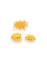 MR30PW Male-Female Connector, 90 Degree Right Angle, 10 Pairs