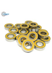 10pcs S688 2RS 8x16x5mm ABEC-7 Rubber Seals Hybrid Ceramic Ball Bearings S688C 688 RS S688RS 8*16*5 RC Car Miniature Bearing