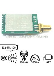 SX1278/SX1276 433MHZ Wireless Transceiver Module Long Distance Receiver and Transmitter LORA 3000M UART Interface E32-TTL-100