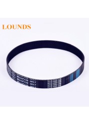 Free Shipping HTD270-3M-9 Teeth 90 Width 9mm Length 270mm HTD3M 270 3M 9 Dental Bracket Industrial Rubber Timing Belt 10pcs/lot