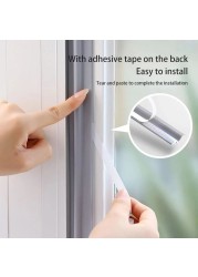 4M-40M Sliding Door Windows Sealing Strip Acoustic Foam for sliding windows Windproof Soundproof Cotton Seal Door Gap Sound Foam