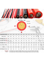 silicone wire tinned copper cable electrical cable wire 28 26 24 22 20 18 16 14 awg 4awg 6awg 8awg 10awg 12awg 14awg 16awg awg