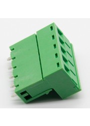 10 sets ht5.08 5pin Terminal plug type 300V 10A 5.08mm pitch connector pcb screw terminal block