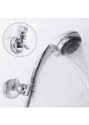 Powerful Suction Cup Shower Head Holder Base Bathroom Shower Nozzle Fixing Wall Bracket Bathroom Accessories