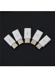 5pcs/lot USB Type C Adapter USB 3.1 Type-C Male Connector to Micro USB 2.0 5Pin Female Data Adapter Converter