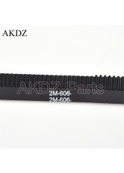 2GT timing belt pitch length 586 600 606 610 616 630 640 650 660 670 690 width 6mm 2M 2GT synchronous closed rubber