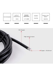 SMA ذكر إلى UHF ذكر PL259 التوصيل LMR400 كابل 50 أوم خسارة منخفضة RF محوري ضفيرة واي فاي راديو هوائي تمديد الحبل الطائر