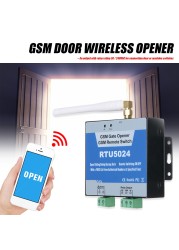 RTU5024 GSM Gate Opener Relay Switch Remote Control Door Wireless Access Door Opener Free Call 850/900/1800/1900MHz