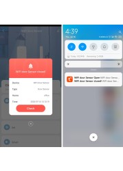 Tuya الحياة الذكية اللاسلكية باب/نافذة كاشف التطبيق إشعار تنبيهات الأمن الاستشعار دعم أليكسا جوجل المنزل لا حاجة محور