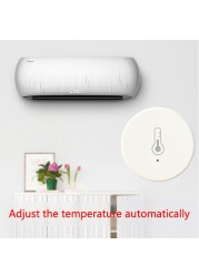 Tuya ZigBee Temperature Humidity Sensor Works with Alexa Google Smart Home Smart Life / Tuya Smart App Contro