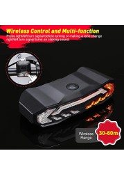 Elecpow Bicycle Alarm Taillight Anti-theft USB Rechargeable Waterproof Bike Rear Tail Light Turn Signal Warning Brake Light