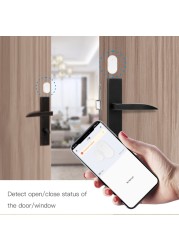 Ewelink Smart Home Zigbee Door Sensor Window Open Detector Home Security Alarm Home Security Alarm