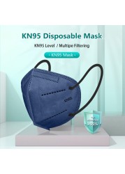 KN95 mascarillas fpp2 mascherina ffp2 face mask Certified face mask 95% Adlut filter Disposable masks KN95 masque fp2 mascara mascqrillas