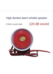 220V Siren Loudspeaker Anti-theft Piezoelectric Alarm Waterproof Siren