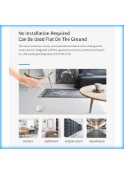 Aubess Tuya Zigbee Water Leakage Sensor Alarm System Smart Water Level Detector Home Security Protection Against Water Leakage