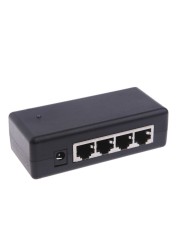 4 Port PoE Inverter For CCTV Surveillance IP Cameras PoE Power Adapter PoE