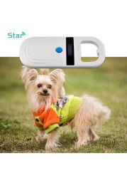 2022 Pet Scanner ISO11784/5 FDX-B Pet ID Reader USB Transponder Chip Device RFID Handsfree Chip Scanner for Dogs Cats Horse