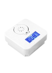 New Co Carbon Monoxide Fire Alarm Smoke Detector Poisoning Gas Warning Sensor Security Poisoning Alarm Lcd Photoelectric Detectors