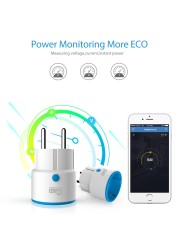 2022 NEO Coolcam ZWAVE Plus EU Smart Power Plug Socket Home Automation Alarm System Z Wave 868.4MHz Video Frequency