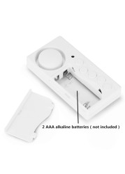 Awapow Refrigerator Wireless Alarm Door and Window Delay Induction Security Alarm Anti-theft System Set Smart Home Magnetic Door