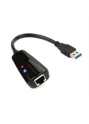 DM-HE78 RTL8153 محرك خالية USB3.0 جيجابت بطاقة الشبكة USB إلى RJ45 السلكية محول الكابل الشبكة الخارجية