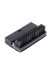 ATX 24Pin 90 Degree 24 Pin to 24pin Power Plug Adapter Motherboard Power Connectors Modules for Power Supply Cables