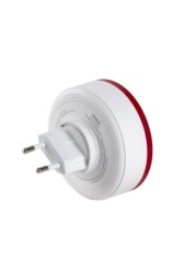 HS2WD-E Red Flashing Zigbee Siren Strobe Siren Works with Konby, smartthing, home assistant, Kaku