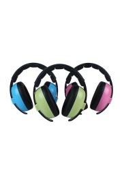 Adjustable Headband Care Portable Boys Girls Home Ear Protection Gift Padded Soft Earmuff Travel Headphone Noise Canceling