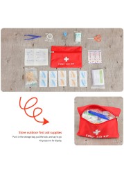 Small Portable Medicine Bag First Aid Medical Emergency Kit Organizer Outdoor Household Medicine Pill Storage Bag