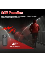 Wireless Remote Control Bike Alarm Waterproof Electric Bicycle Motorcycle Car Security Anti-lost 113DB Vibration Alarm Detector