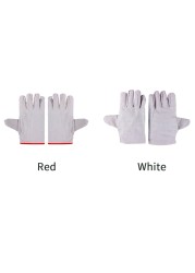 Non-slip Welding Construction Site Wear Resistant Canvas Work Safety Adult Multi-purpose Protective Gloves 24 Line Unisex