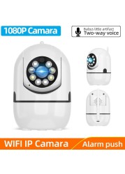 IP Camera 5G WiFi Baby Monitor 1080P Indoor CCTV Video Surveillance Camera AI Car Tracking Wireless Home Camera Alexa