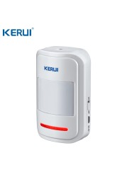 2022 Kerui Tuya W18 لاسلكي واي فاي إنذار المنزل GSM IOS أندرويد APP التحكم LCD GSM SMS لص نظام إنذار لأمن الوطن