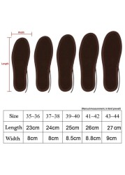 1PC Electric Heated Shoe Insoles Socks Feet Heater USB Foot Winter Warmer Pads Novelty Practical Warm Winter