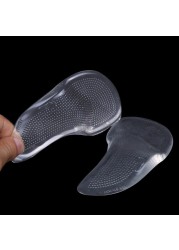 Sunvo Silicone Gel Orthotic Insoles for Flat Feet Arch Support Orthotic Insoles for Plantar Arthritis Pain Relief Shoe Pads