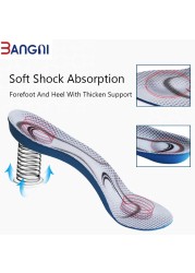 3ANGNI Orthotic Flat Feet Insoles Arch Support 3/4 Insole Memory Foam Lining Soft Letter for Man Woman Shoes