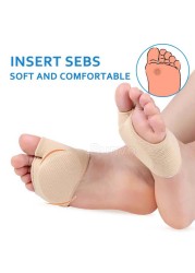 Anti Slip Metatarsal Gel Pain Relief Size S Color Insoles Foot Care Pad