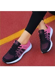 shoes for women sneakers 2021 summer woman casual sports shoes flat shoes ladies mesh light breathable nursing vulcanize shoes