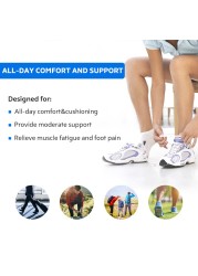 3ANGNI Orthotic Shoe Insoles Arch Support Heel Cushion for Plantar Fasciitis Full Length Orthotic Insoles Relief Foot Pain