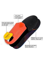 Plantar Fasciiti Orthotic Insoles Flat Feet Plantillas Arch Support Orthotic Insole Sneakers Insert Men Women Sneakers Cushion