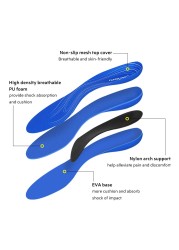 3ANGNI Orthotic Insoles for Shoes Arch Support Flat Feet Shoe Pad Women Men Orthotic Foot Care for Insoles Plantar Fasciitis