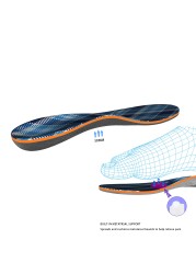 Plantar Fasciitis Feet Insoles Orthotic Shoe Inserts High Arch Support Metatarsalgia Flat Feet Orthotic Sole Shoes Women