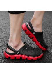 QUAOAR Men's Sandals Plastic Shoes Men Plus Size Summer Beach Shoes EVA Shoes for Men Men's Shoes