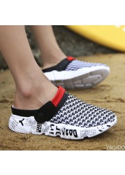 Summer Mesh Shoes Men Sandals Beach Slippers Male Sneaker Man Zuecos Sandalias Zapatos Hombre