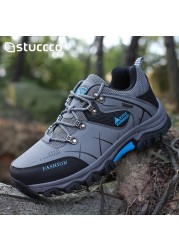 Men Winter Snow Boots Waterproof Leather Sneakers Super Warm Men Platform Boots Outdoor Male Hiking Boots Work Shoes Plus Size