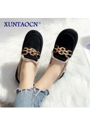 Winter Women Cotton Slippers Thick Plush Home Soft Slippers Warm Indoor Cotton Shoes New Womens Slippers Cute Fluffy Slippers