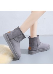 Women's Winter Snow Boots Slip On Shoes Women 2021 Boots Women Thick Sole Boots Women Winter High Boots