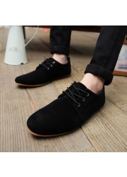 ZYYZYM - Men's Casual Shoes Lightweight Breathable Lace-Up Casual Moccasin Shoes For Spring Autumn Youth 2020